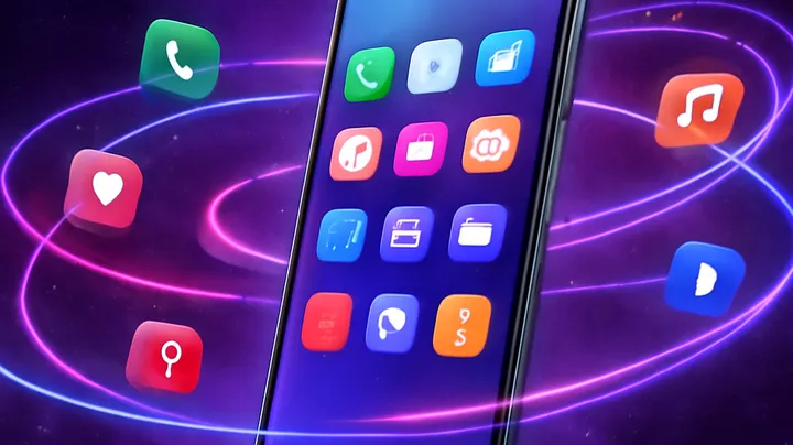 366BD COM - Sleek smartphone floating in space 366BD COM Sleek smartphone floating in space